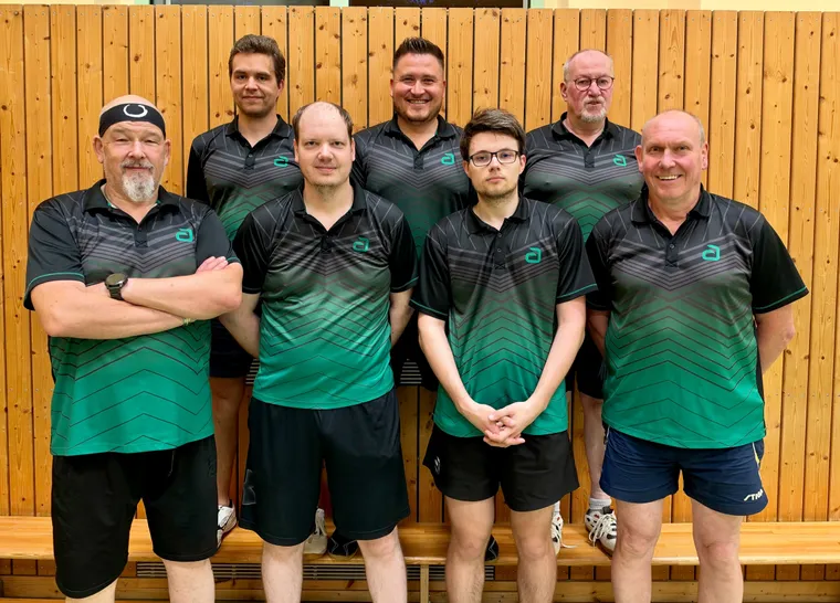 Die zweite Mannschaft des TTV Wandlitz.